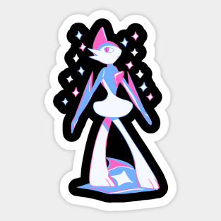 Trans Pride! (Without flag) Sticker